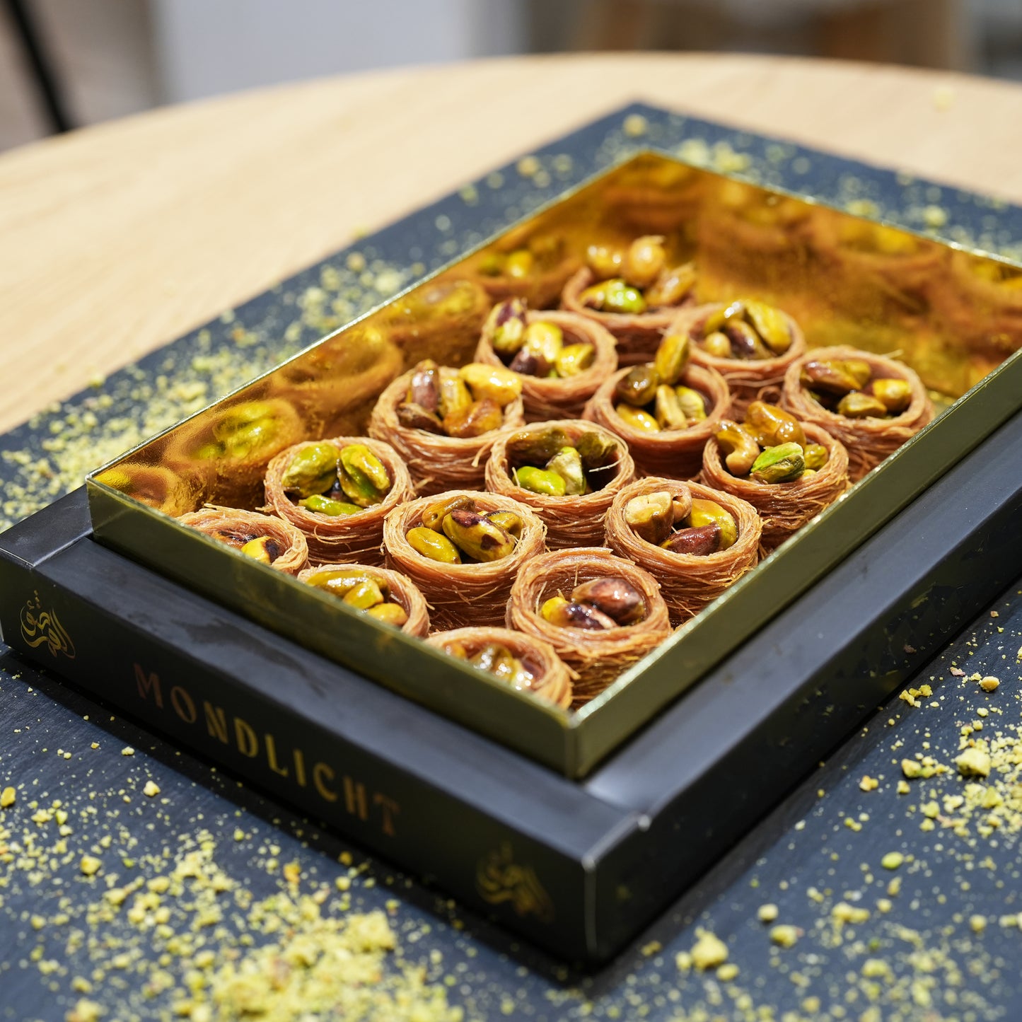 Box Vogelnest Pistazie